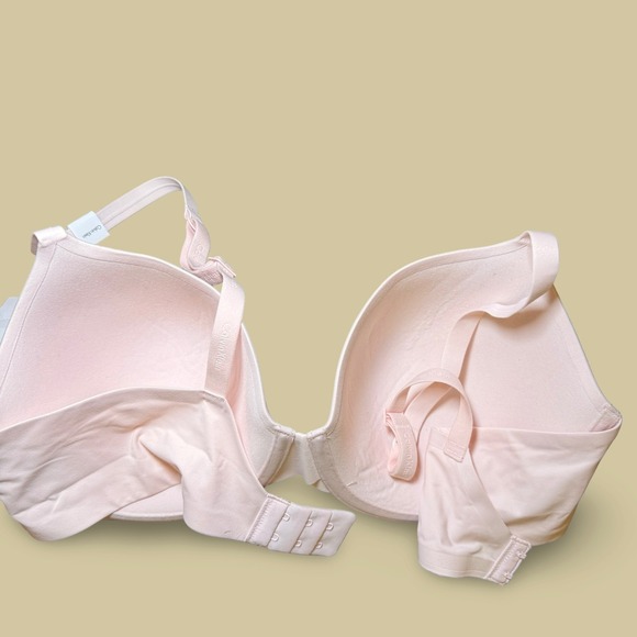 Calvin Klein F3837 Perfect Fit Full Coverage T-Shirt Bra 38C Pink Lightly Lined - Picture 6 of 10